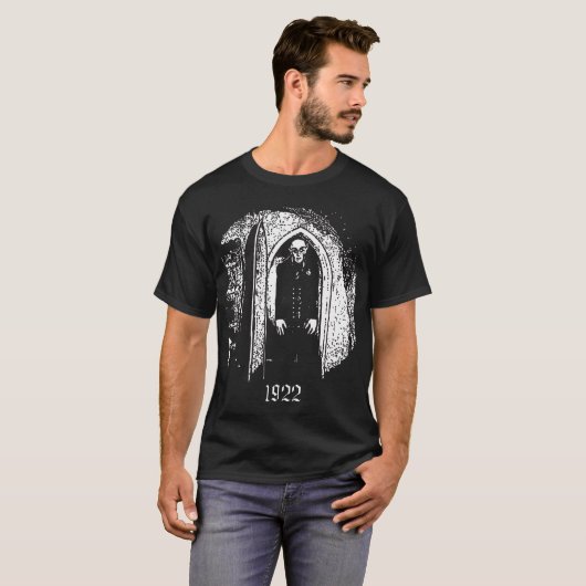 T-shirt met Gothic T-shirt (Voorkant volledig)