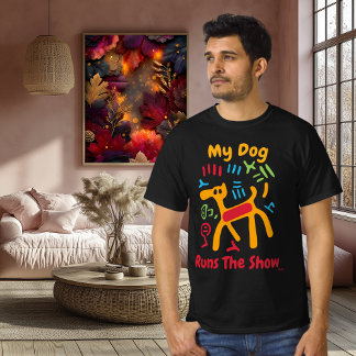 T-shirt met grafische afbeelding van een krachtige