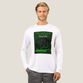 T-shirt met grafische afbeelding van hacker-laptop (Voorkant)