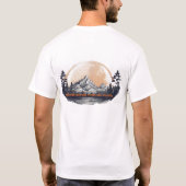 T-shirt met grafische afbeelding van Nightfall Mou (Achterkant)