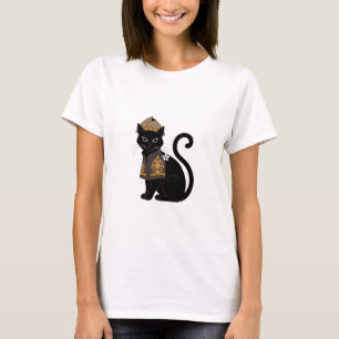 T-shirt met grafische afbeelding van Zwarte Katten
