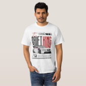 T-shirt met grafische afdruk voor heren van premiu (Voorkant volledig)