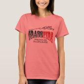 T-shirt met grassfire Bluegrass (Voorkant)