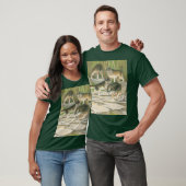 T-shirt met Grijze Wolven (Unisex)