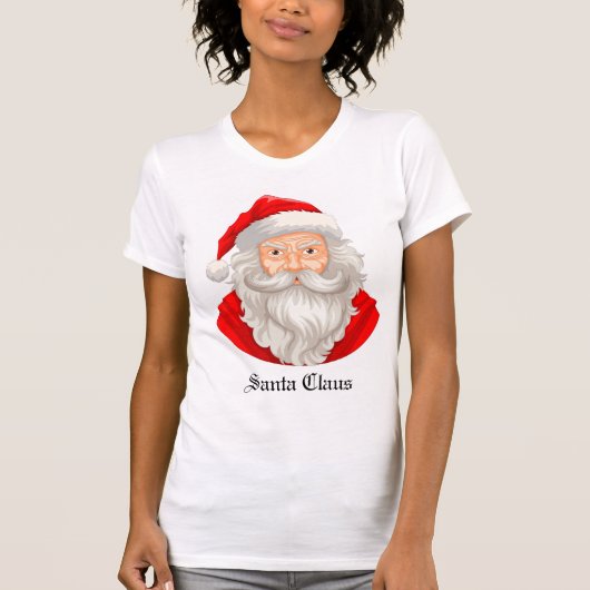 T-shirt met grillige sinterklaas Design (Voorkant)