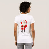 T-shirt met grillige sinterklaas Design (Achterkant volledig)
