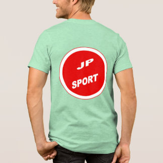T-shirt met groen rug man JAPAN SPORT