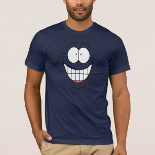 T-shirt met groot gezicht