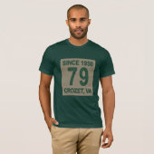 T-shirt met grote patch van Mark's Troop 79 (Voorkant volledig)