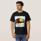 T-shirt met grote vrachtwagen (Voorkant volledig)