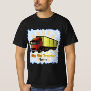 T-shirt met grote vrachtwagen