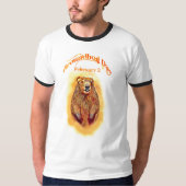 T-shirt met Groundhog Day-pret van kunstenaar (Voorkant)