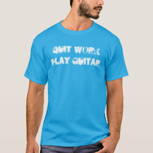 T-shirt met 'Guitar afbreken'