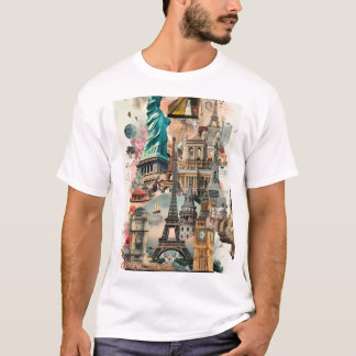 t-shirt met halve mouwen en een geweldige print