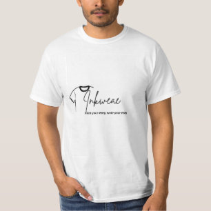 T-shirt met halve mouwen en logo