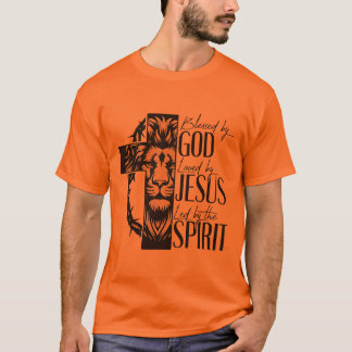 T-shirt met halve mouwen oranje