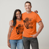 T-shirt met halve mouwen oranje (Unisex)