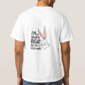 T-shirt met halve mouwen wit (Achterkant)