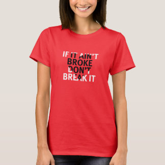 T-shirt met hartbreuk