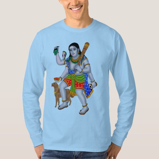 T-shirt met Heer Bhairava (Voorkant)