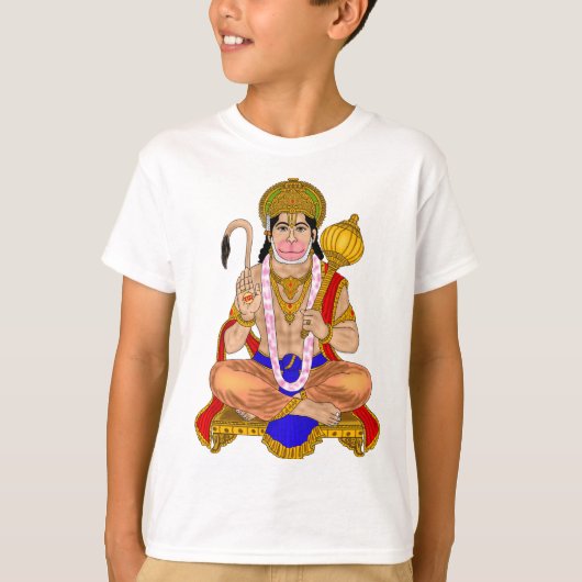 T-shirt met Heer Hanuman (Voorkant)