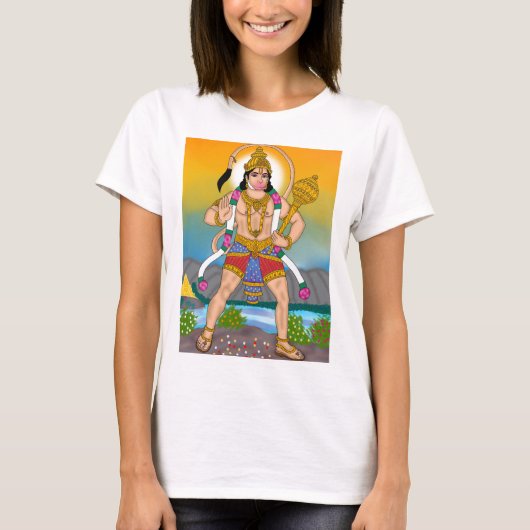 T-shirt met Heer Hanuman (Voorkant)