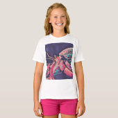 T-shirt met heremietkreeft (Voorkant volledig)