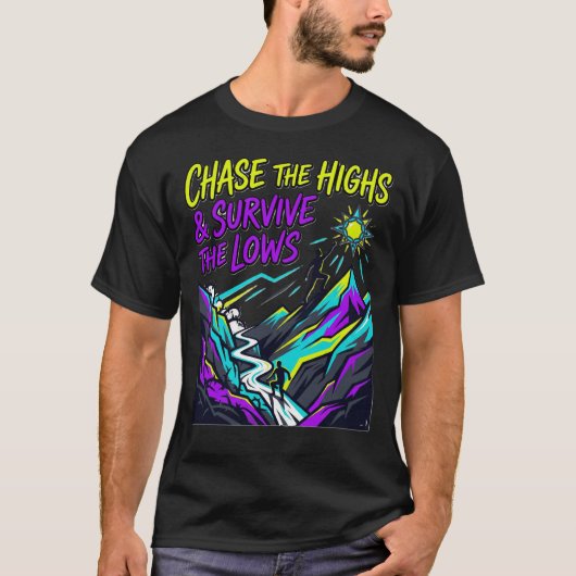 T-shirt met het beste uitzicht – Grafisch ontwerp (Voorkant)