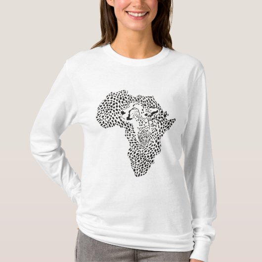 T-shirt met het originele Afrikaanse ontwerp - Che (Voorkant)