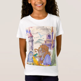 T-shirt met het verhaal van de prinses en het kikk