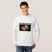 T-shirt met hoge rol (Voorkant volledig)