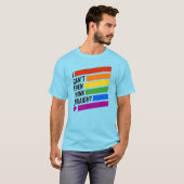 T-shirt met homohumor (Voorkant volledig)