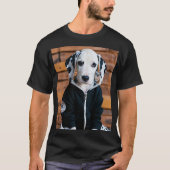 T shirt met hond (Voorkant)