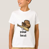 t-shirt met honkbal (Voorkant)