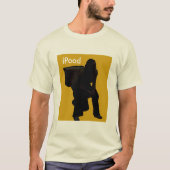 T-shirt met hout (Voorkant)