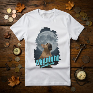 T-shirt met huilende Franse Bulldog