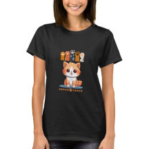 T-shirt met huisdierenprint