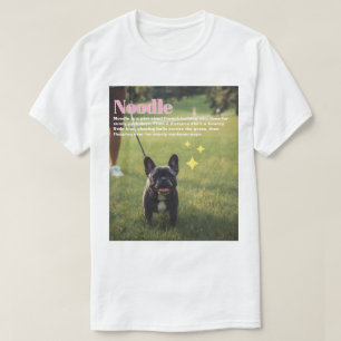 T-shirt met huisdierliefde – aangepaste foto en na