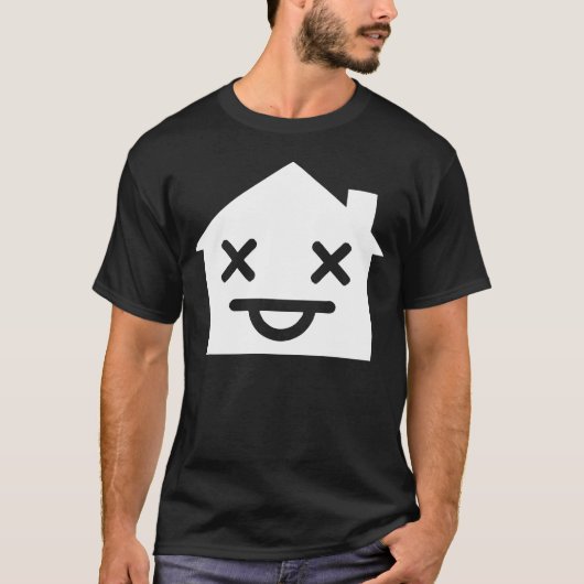 T-shirt met huismuziek (Voorkant)