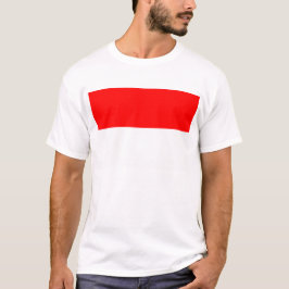 T-Shirt met Indonesische vlag