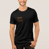 T-shirt met inspirerende tekst 'Sterk Hart, Vreedz (Voorkant)