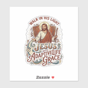 T-shirt met inspirerende teksten over handicap en sticker