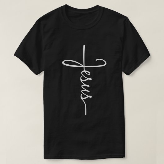 T-shirt met Jezus. (Design voorkant)