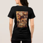 T-shirt met Jezus Christus kunst | Inspirerende ch (Achterkant)
