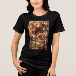 T-shirt met Jezus Christus kunst | Inspirerende ch