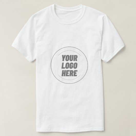 T-shirt met jouw logo voor mannen (Design voorkant)