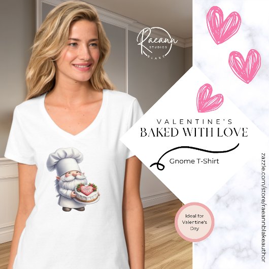 T-shirt met kabouter 'Gebakken met Liefde'