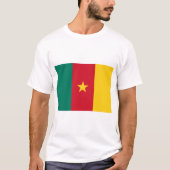 T-Shirt met Kameroense vlag (Voorkant)