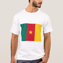 T-Shirt met Kameroense vlag