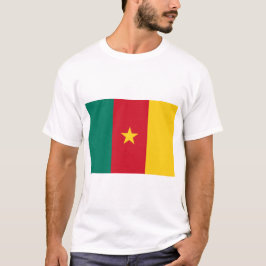 T-Shirt met Kameroense vlag